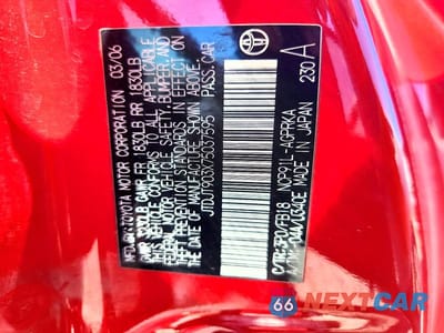 Zdjęcie 12 z 12 samochodu: 2007 TOYOTA YARIS BASE VIN:JTDJT903X75037595 - miniatura