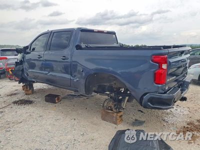 Drugie zdjęcie samochodu z przodu: 2022 CHEVROLET SILVERADO LTD K1500 RST VIN:1GCUYEED5NZ130328 - miniatura