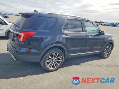 Trzecie zdjęcie samochodu z tyłu: 2017 FORD EXPLORER PLATINUM VIN:1FM5K8HT7HGD91403 - miniatura