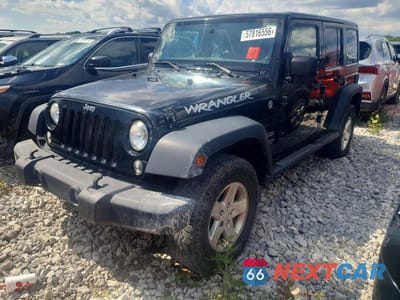 2014 JEEP WRANGLER UNLIMITED SPORT 1C4HJWDG0EL138346 - główne zdjęcie licytacji z USA - miniatura