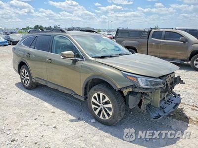 Czwarte zdjęcie samochodu z boku: 2020 SUBARU OUTBACK PREMIUM VIN:4S4BTACC5L3117728 - miniatura