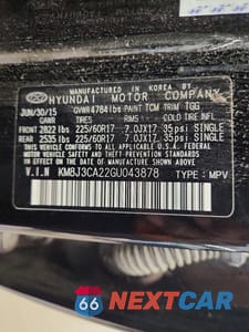 Zdjęcie 13 z 13 samochodu: 2016 HYUNDAI TUCSON ECO VIN:KM8J3CA22GU043878 - miniatura