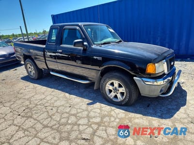 Czwarte zdjęcie samochodu z boku: 2004 FORD RANGER SUPER CAB VIN:1FTYR15E54PA91945 - miniatura