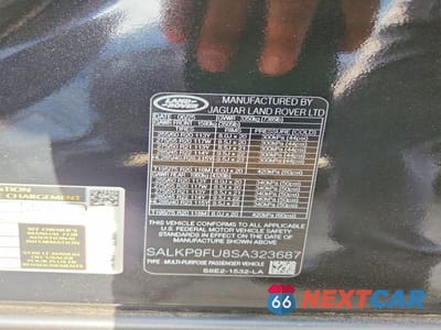 Zdjęcie 13 z 13 samochodu: 2025 LAND ROVER RANGE ROVER SE VIN:SALKP9FU8SA323687 - miniatura