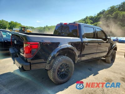Trzecie zdjęcie samochodu z tyłu: 2024 FORD F150 XLT VIN:1FTFW3L58RFA73631 - miniatura