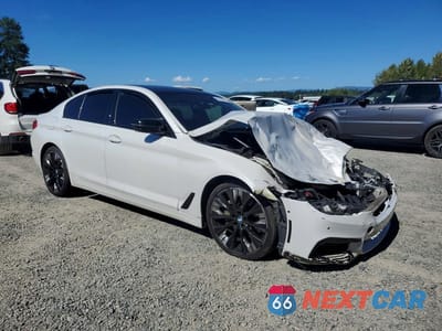 Czwarte zdjęcie samochodu z boku: 2019 BMW 530XE VIN:WBAJB1C5XKB376883 - miniatura