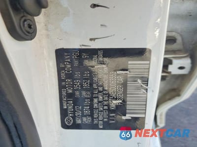 Zdjęcie 12 z 12 samochodu: 2013 HYUNDAI ACCENT GS VIN:KMHCT5AE5DU063553 - miniatura