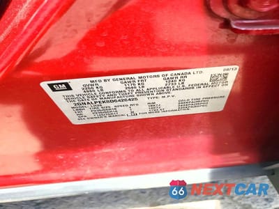Zdjęcie 14 z 14 samochodu: 2013 CHEVROLET EQUINOX LT VIN:2GNALPEK8D6426425 - miniatura