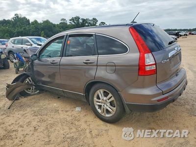 Drugie zdjęcie samochodu z przodu: 2010 HONDA CR-V EXL VIN:5J6RE3H78AL035911 - miniatura