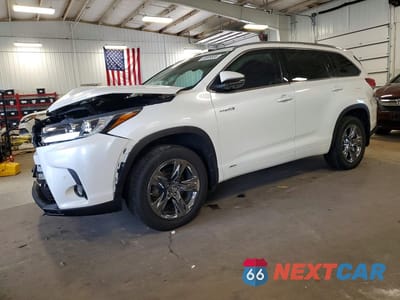 2018 TOYOTA HIGHLANDER HYBRID LIMITED PLATINUM 5TDDGRFH7JS042744 - główne zdjęcie licytacji z USA - miniatura