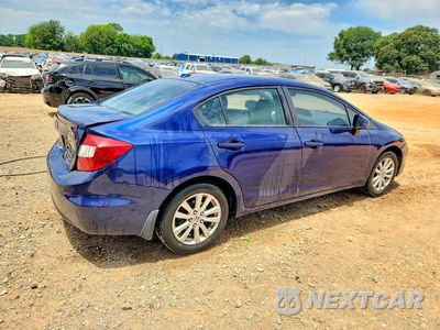 Trzecie zdjęcie samochodu z tyłu: 2012 HONDA CIVIC EXL VIN:2HGFB2F92CH512978 - miniatura