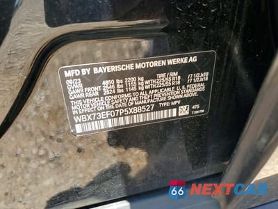 Zdjęcie 13 z 13 samochodu: 2023 BMW X1 XDRIVE28I VIN:WBX73EF07P5X88527 - miniatura