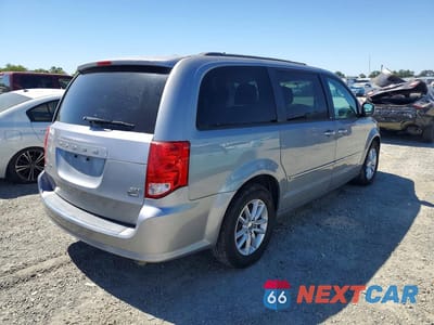 Trzecie zdjęcie samochodu z tyłu: 2014 DODGE GRAND CARAVAN SXT VIN:2C4RDGCG6ER123246 - miniatura