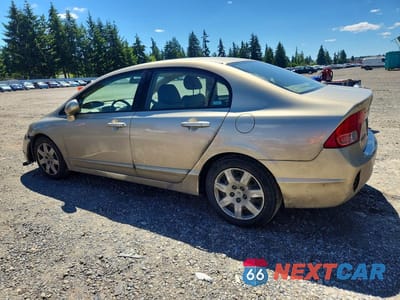 Drugie zdjęcie samochodu z przodu: 2007 HONDA CIVIC LX VIN:1HGFA16597L013999 - miniatura