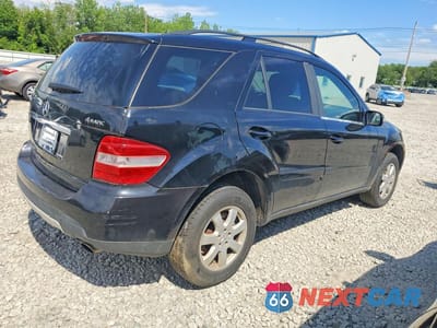 Trzecie zdjęcie samochodu z tyłu: 2007 MERCEDES-BENZ ML 350 VIN:4JGBB86E47A201937 - miniatura