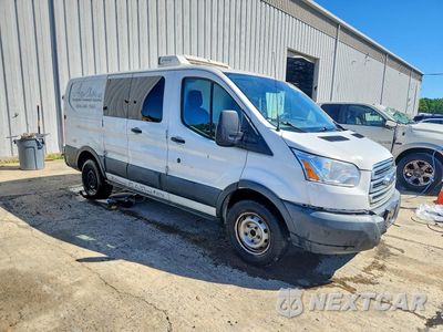 Czwarte zdjęcie samochodu z boku: 2017 FORD TRANSIT 250 REFRIGERATED DELIVERY VAN VIN:1FTYR1ZM1HKA64083 - miniatura