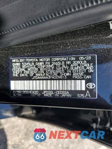 Zdjęcie 12 z 12 samochodu: 2023 TOYOTA MIRAI XLE VIN:JTDAAAAA3PA009813 - miniatura