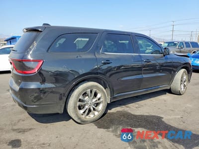 Trzecie zdjęcie samochodu z tyłu: 2020 DODGE DURANGO GT VIN:1C4RDHDG6LC296548 - miniatura
