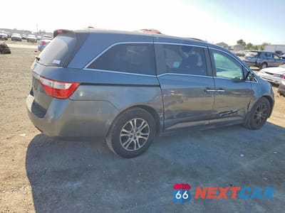 Trzecie zdjęcie samochodu z tyłu: 2012 HONDA ODYSSEY EXL VIN:5FNRL5H65CB067395 - miniatura