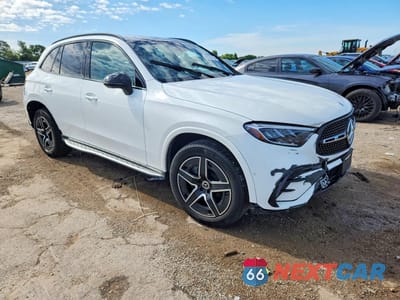 Czwarte zdjęcie samochodu z boku: 2024 MERCEDES-BENZ GLC 300 4MATIC VIN:W1NKM4HB4RF135768 - miniatura