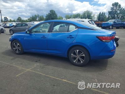 Drugie zdjęcie samochodu z przodu: 2021 NISSAN SENTRA SV VIN:3N1AB8CV2MY297842 - miniatura