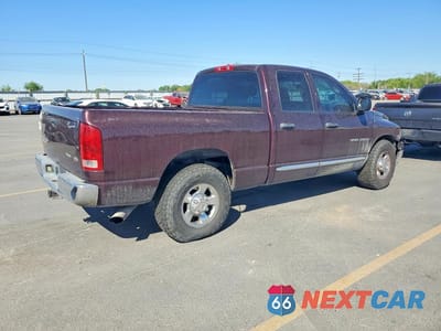 Trzecie zdjęcie samochodu z tyłu: 2004 DODGE RAM 2500 ST VIN:3D7KA28C74G192539 - miniatura