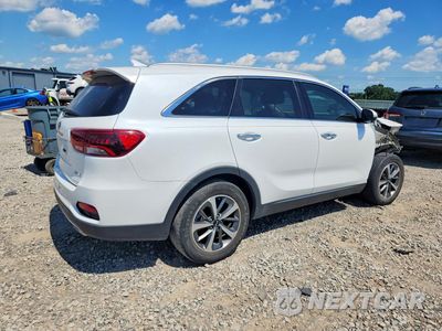 Trzecie zdjęcie samochodu z tyłu: 2019 KIA SORENTO EX V6 VIN:5XYPH4A56KG524629 - miniatura
