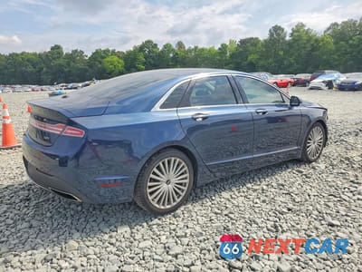 Trzecie zdjęcie samochodu z tyłu: 2017 LINCOLN MKZ RESERVE VIN:3LN6L5E97HR619983 - miniatura