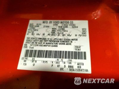 Zdjęcie 12 z 12 samochodu: 2006 FORD RANGER SUPER CAB VIN:1FTZR15E46PA12496 - miniatura