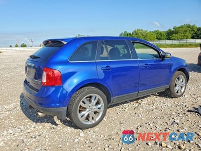 Trzecie zdjęcie samochodu z tyłu: 2013 FORD EDGE LIMITED VIN:2FMDK4KC9DBB07445 - miniatura