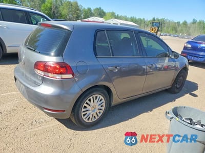 Trzecie zdjęcie samochodu z tyłu: 2012 VOLKSWAGEN GOLF VIN:WVWCA7AJ3CW087646 - miniatura