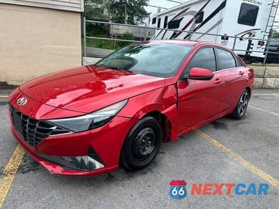 2023 HYUNDAI ELANTRA LIMITED 5NPLP4AG3PH103146 - główne zdjęcie licytacji z USA - miniatura