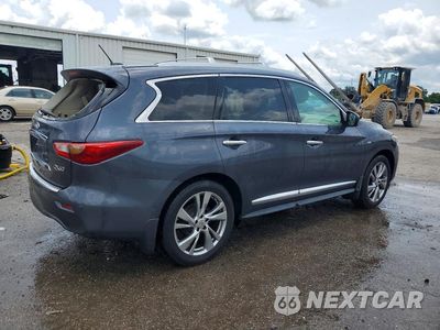 Trzecie zdjęcie samochodu z tyłu: 2014 INFINITI QX60 BASE VIN:5N1AL0MN9EC522208 - miniatura