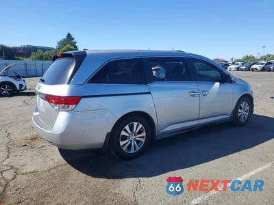 Trzecie zdjęcie samochodu z tyłu: 2015 HONDA ODYSSEY EXL VIN:5FNRL5H69FB024862 - miniatura