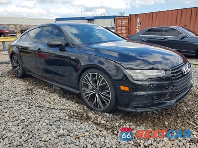 Czwarte zdjęcie samochodu z boku: 2017 AUDI A7 PREMIUM PLUS VIN:WAUW2AFC5HN044390 - miniatura