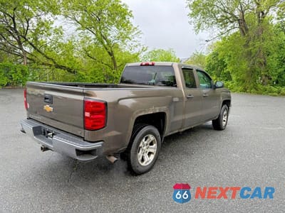Trzecie zdjęcie samochodu z tyłu: 2014 CHEVROLET SILVERADO K1500 LT VIN:1GCVKREH2EZ116340 - miniatura