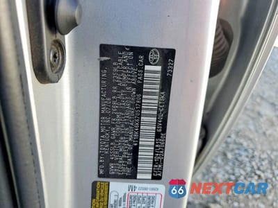 Zdjęcie 12 z 12 samochodu: 2007 TOYOTA CAMRY SE V6 VIN:4T1BK46K67U517806 - miniatura