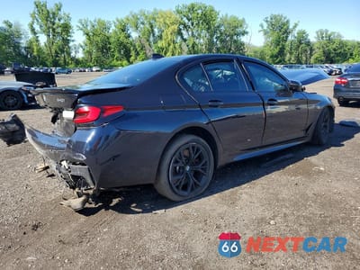 Trzecie zdjęcie samochodu z tyłu: 2021 BMW 540 XI VIN:WBA73BJ0XMWW99847 - miniatura
