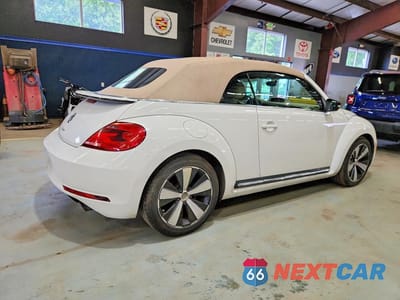 Trzecie zdjęcie samochodu z tyłu: 2013 VOLKSWAGEN BEETLE TURBO VIN:3VW7T7AT7DM821605 - miniatura