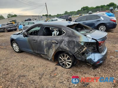 Drugie zdjęcie samochodu z przodu: 2015 MAZDA 3 GRAND TOURING VIN:3MZBM1W7XFM201057 - miniatura