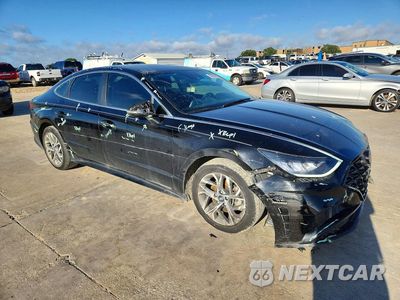 Czwarte zdjęcie samochodu z boku: 2023 HYUNDAI SONATA SEL VIN:KMHL64JA8PA256042 - miniatura