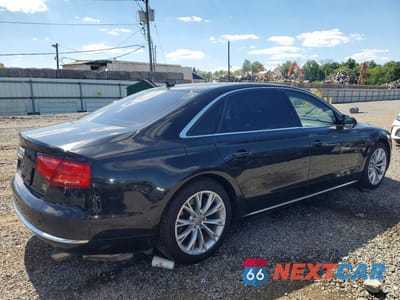 Trzecie zdjęcie samochodu z tyłu: 2012 AUDI A8 L QUATTRO VIN:WAURVAFDXCN005641 - miniatura