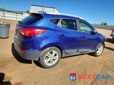 Trzecie zdjęcie samochodu z tyłu: 2013 HYUNDAI TUCSON GLS VIN:KM8JUCAC6DU629369 - miniatura