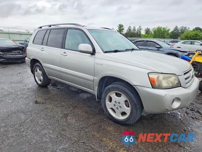 Czwarte zdjęcie samochodu z boku: 2006 TOYOTA HIGHLANDER LIMITED VIN:JTEEP21A160154659 - miniatura