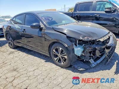 Czwarte zdjęcie samochodu z boku: 2021 NISSAN SENTRA SV VIN:3N1AB8CV6MY246649 - miniatura