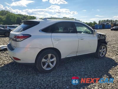 Trzecie zdjęcie samochodu z tyłu: 2013 LEXUS RX 350 BASE VIN:2T2BK1BA7DC210097 - miniatura