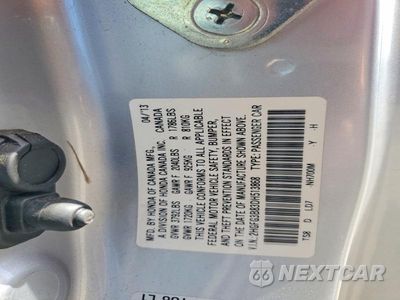 Zdjęcie 12 z 12 samochodu: 2013 HONDA CIVIC EX VIN:2HGFG3B83DH513868 - miniatura