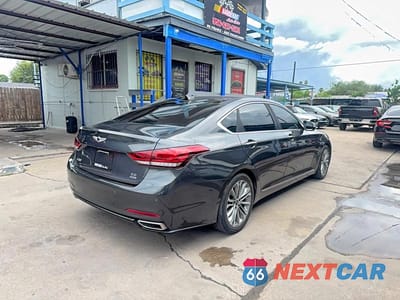 Czwarte zdjęcie samochodu z boku: 2017 GENESIS G80 3.8 VIN:KMHGN4JE0HU210311 - miniatura