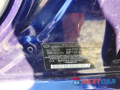 Zdjęcie 12 z 12 samochodu: 2013 HYUNDAI ELANTRA LIMITED VIN:5NPDH4AE4DH285452 - miniatura