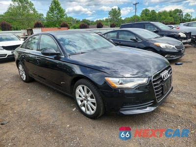 Czwarte zdjęcie samochodu z boku: 2014 AUDI A6 PREMIUM PLUS VIN:WAUGFAFC5EN139925 - miniatura